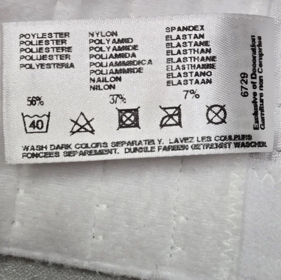 Glamorise Lift White Bra Adjustable Straps Size 38D - Picture 8 of 8